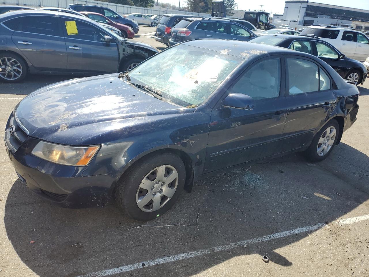 5NPET46C48H306543 2008 Hyundai Sonata Gls