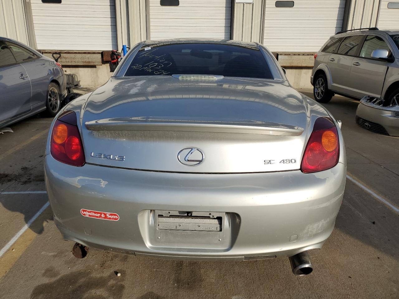 JTHFN48Y620007033 2002 Lexus Sc 430