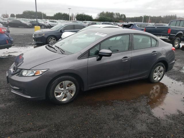 Lot #2452720827 2015 HONDA CIVIC LX salvage car