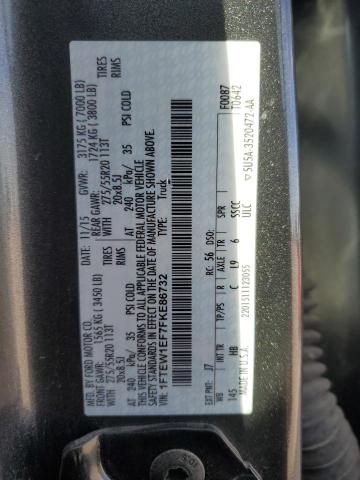 2015 FORD F150 SUPER - 1FTEW1EF7FKE86732