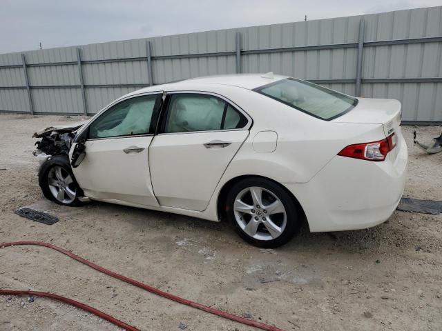 ACURA TSX 2010 white  gas JH4CU2F64AC011865 photo #3