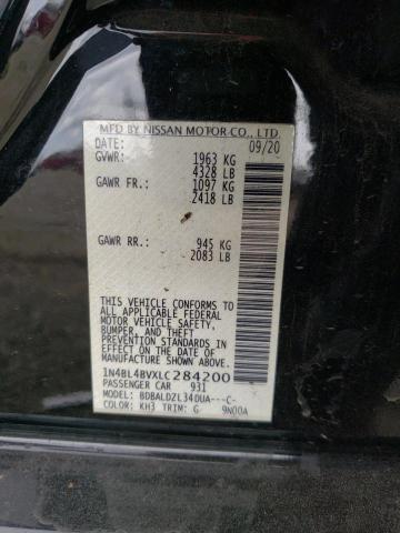 2020 Nissan Altima S VIN: 1N4BL4BVXLC284200 Lot: 44309914