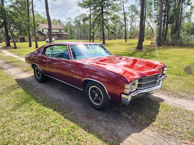 Lot #2370774828 1971 CHEVROLET CHEVELLE salvage car