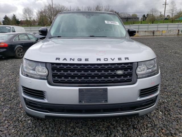 2017 LAND ROVER RANGE ROVE - SALGS2FV3HA369537