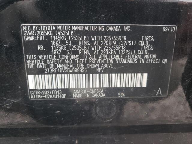 2011 TOYOTA RAV4 SPORT #3261985463