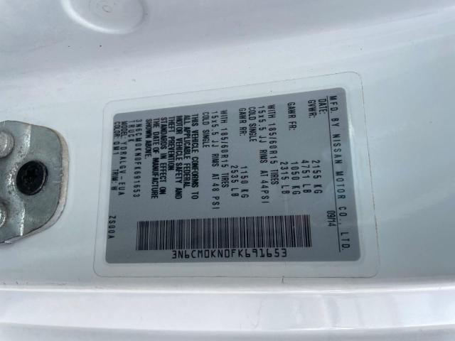 3N6CM0KN0FK691653 2015 Nissan Nv200 2.5S