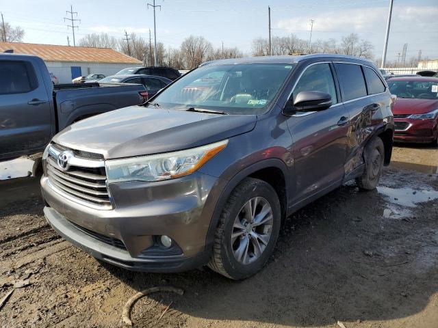 VIN 5TDJKRFH3FS116413 2015 Toyota Highlander, Xle no.1