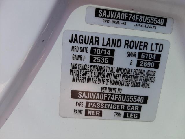 2015 JAGUAR XF 3.0 SPO - SAJWA0F74F8U55540