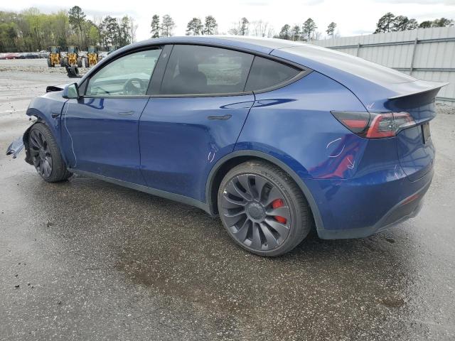  TESLA MODEL Y 2022 Синій