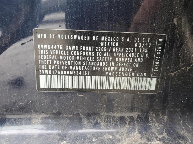 2017 VOLKSWAGEN GOLF SPORT - 3VWU17AU9HM534161