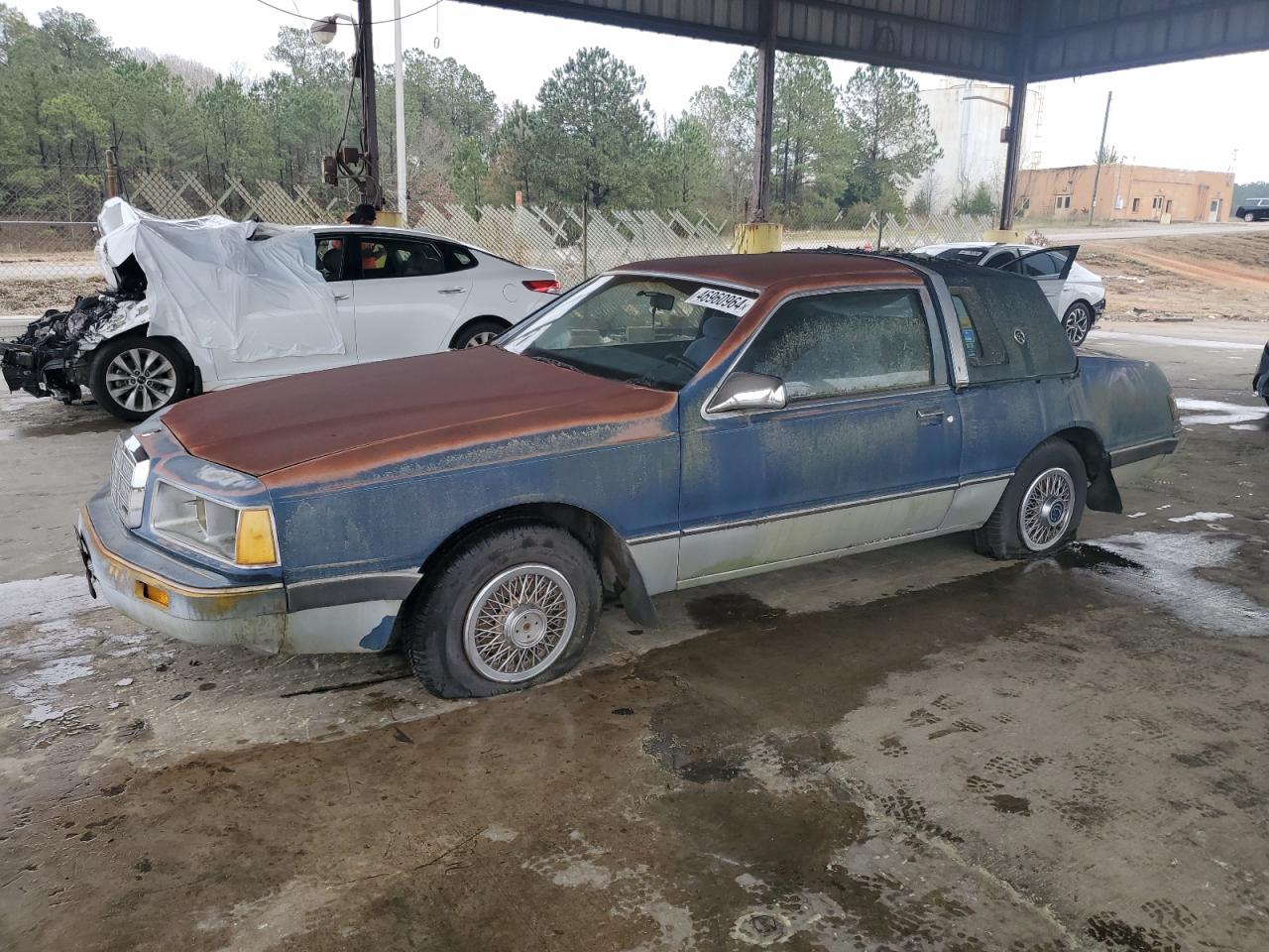 1MEBP9234FH636591 1985 Mercury Cougar