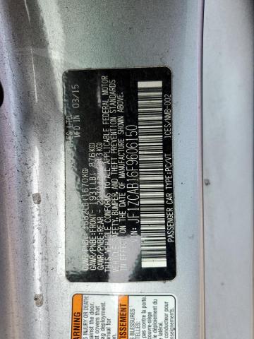 2015 SUBARU BRZ JF1ZCAB16F9606150