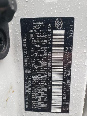 2022 TOYOTA CAMRY SE 4T1G11BK5NU064238