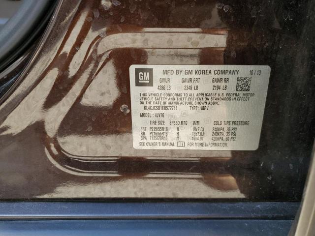 2014 Buick Encore VIN: KL4CJCSB1EB572744 Lot: 47825254