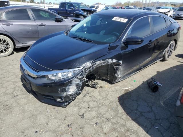 Lot #2494519076 2018 HONDA CIVIC EXL salvage car