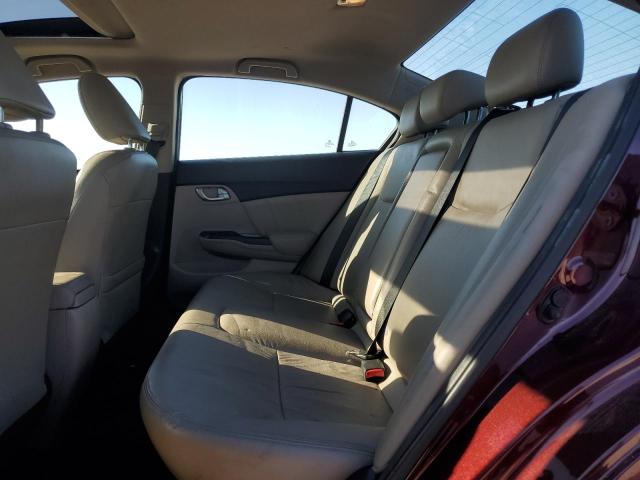 2013 Honda Civic Exl VIN: 19XFB2F91DE076622 Lot: 46346184