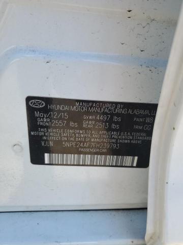 5NPE24AF7FH239793 2015 HYUNDAI SONATA - Image 12