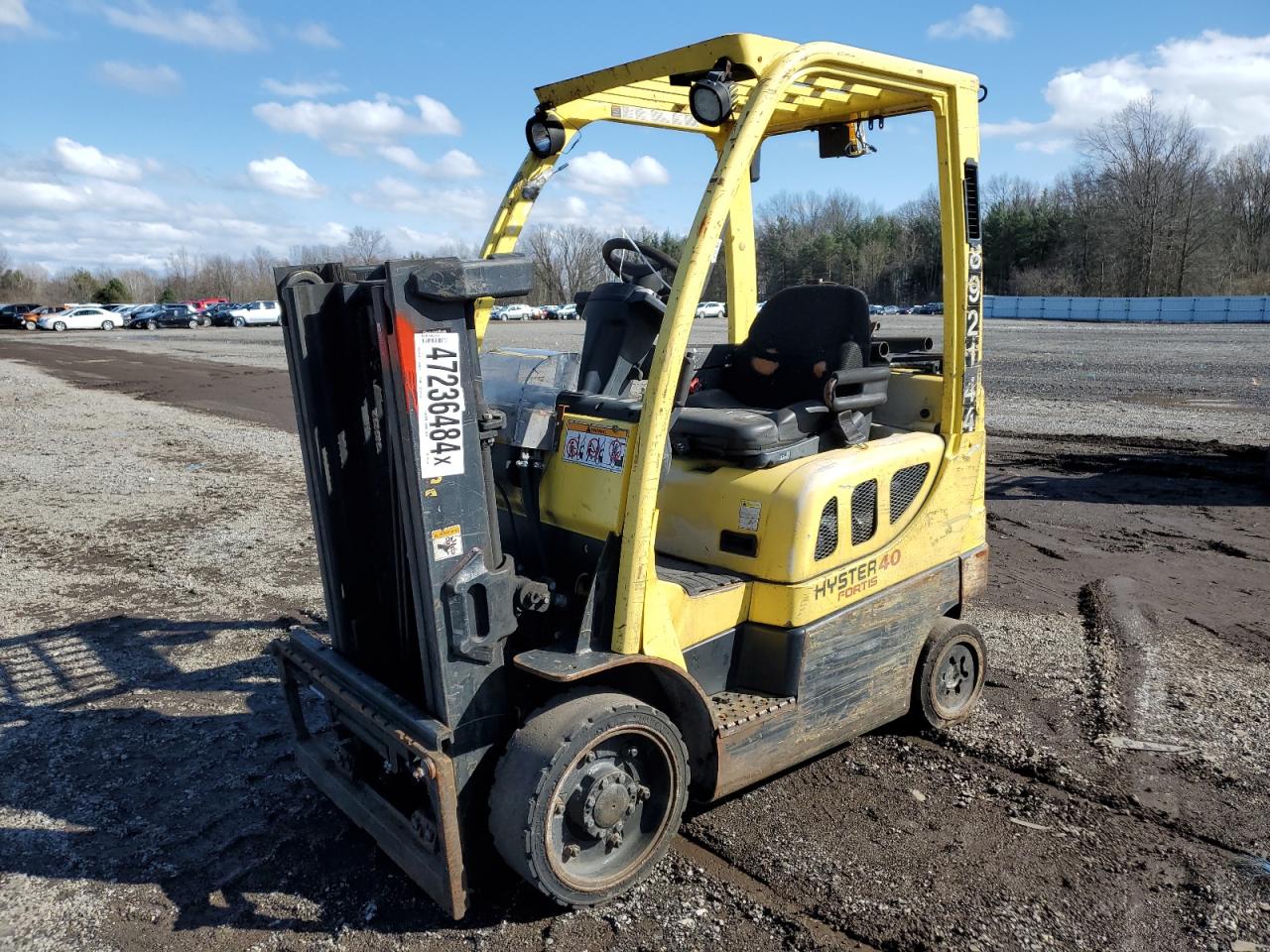 Lot #3242791984 2010 HYST FORKLIFT