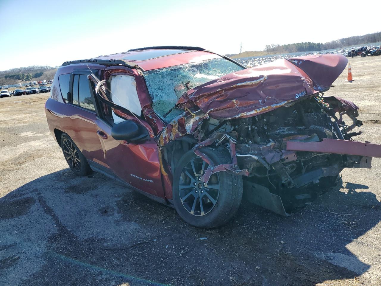 1C4NJDEB8CD705873 2012 Jeep Compass Latitude