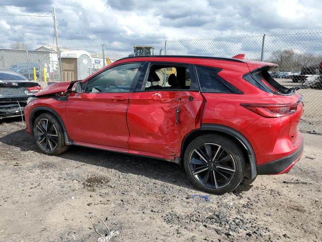 INFINITI QX50 SPORT 2023 red  gas 3PCAJ5FB8PF115450 photo #3