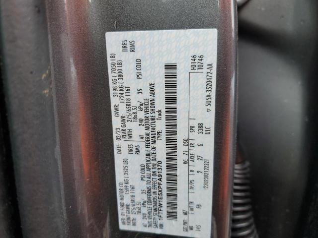 2023 FORD F150 SUPER - 1FTFW1E5XPFA91370