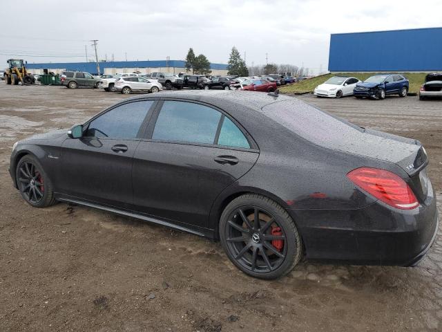  MERCEDES-BENZ S-CLASS 2015 Чорний