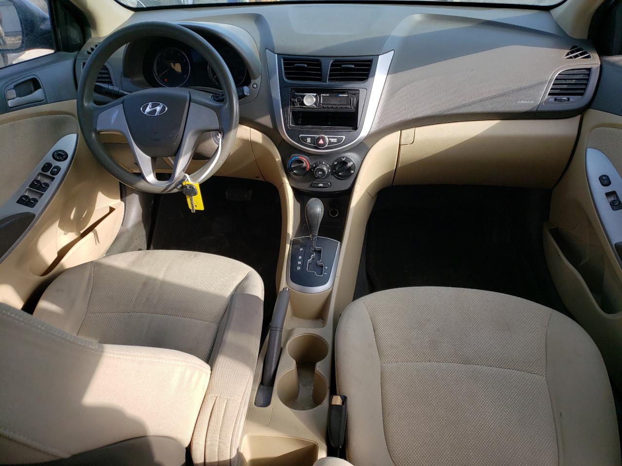 KMHCT4AE2EU652393 2014 Hyundai Accent Gls