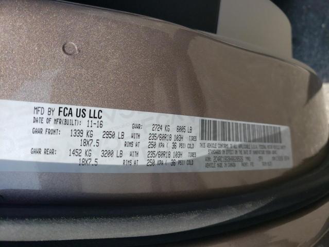 2017 CHRYSLER PACIFICA T - 2C4RC1BG9HR628526