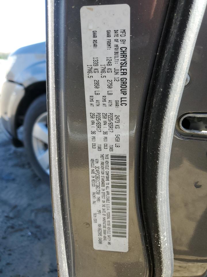 3C4PDCBG1CT361730 2012 Dodge Journey Sxt 3C4PDCBG1CT361730 2012 Dodge Journey Sxt