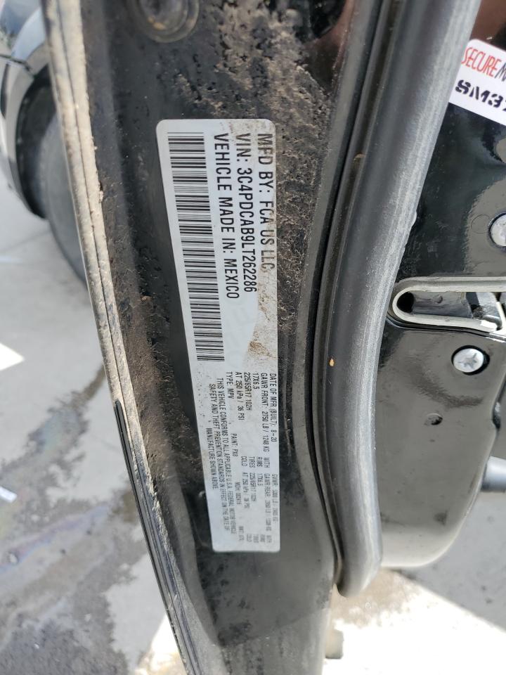 3C4PDCAB9LT262286 2020 Dodge Journey Se