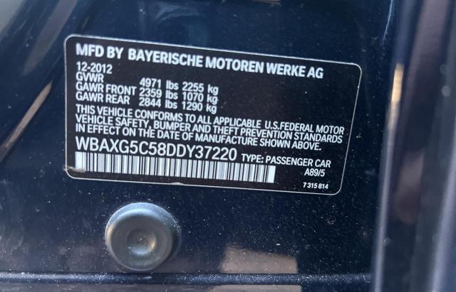 WBAXG5C58DDY37220 2013 BMW 528 I