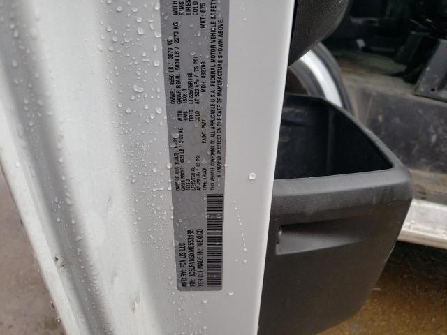 2021 Ram Promaster 1500 1500 Standard VIN: 3C6LRVNGXME553135 Lot: 45681824