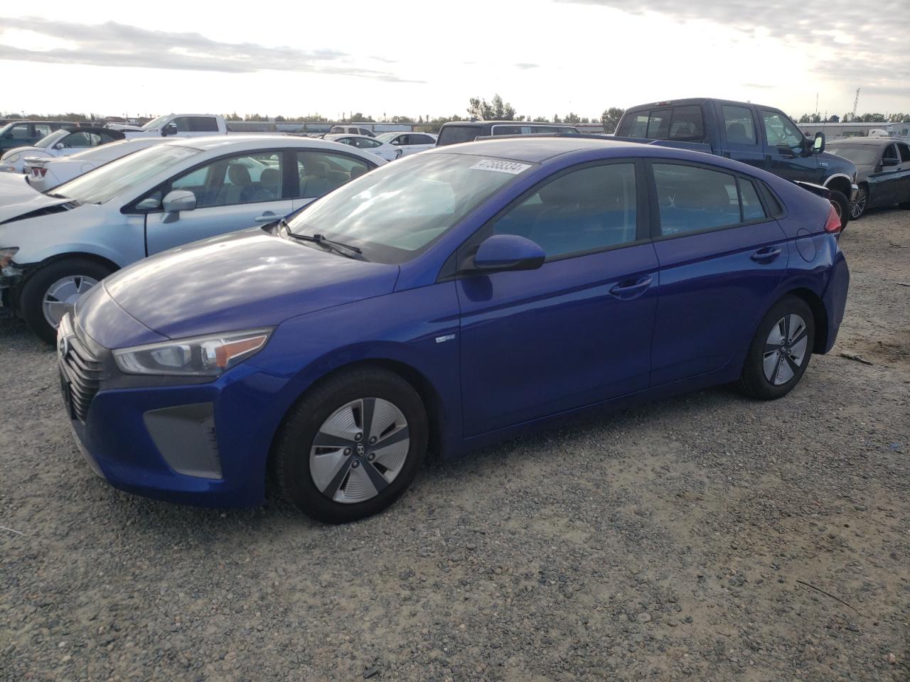 KMHC65LC7KU179935 2019 Hyundai Ioniq Blue