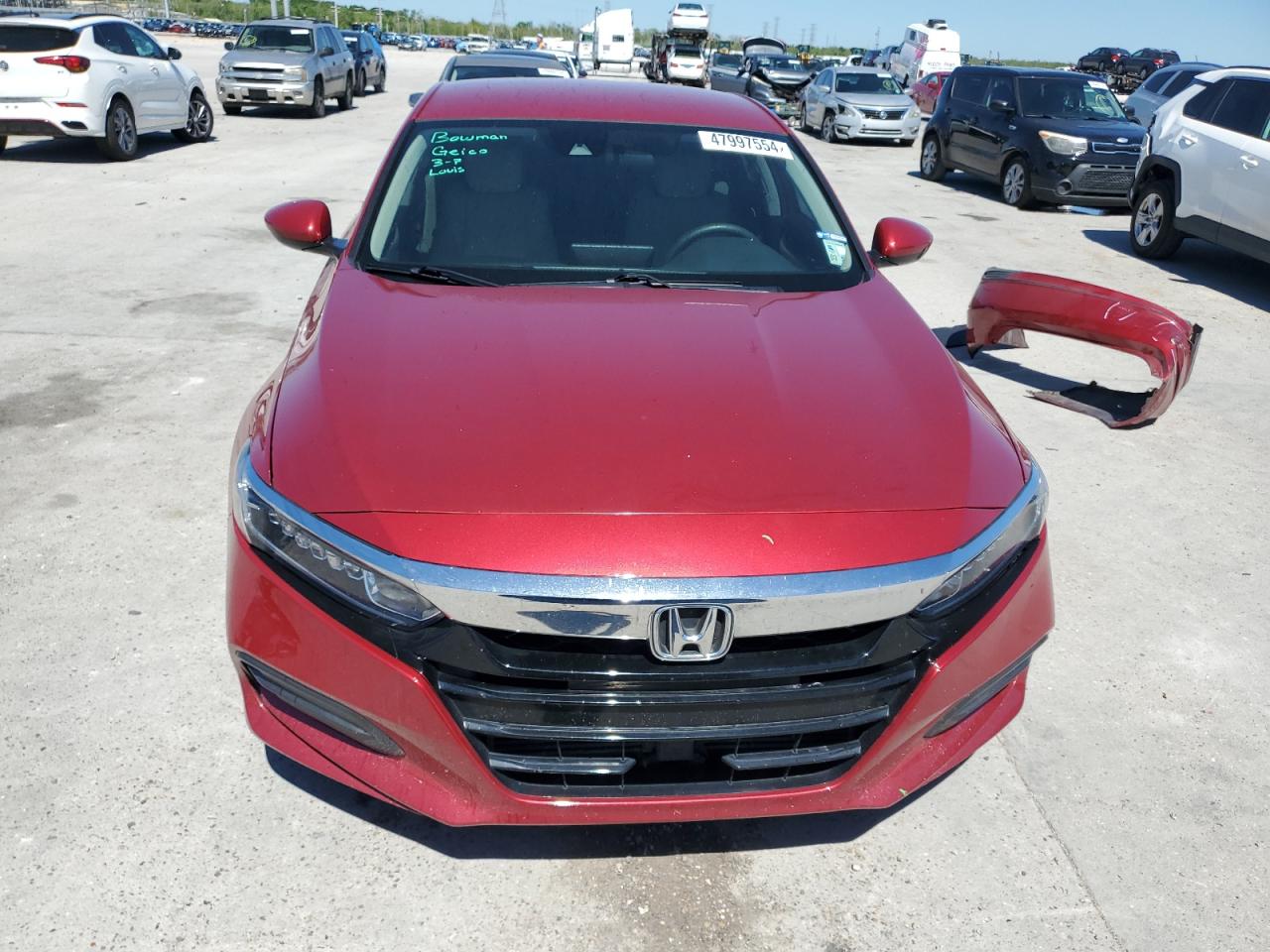 Lot #2508187422 2019 HONDA ACCORD LX