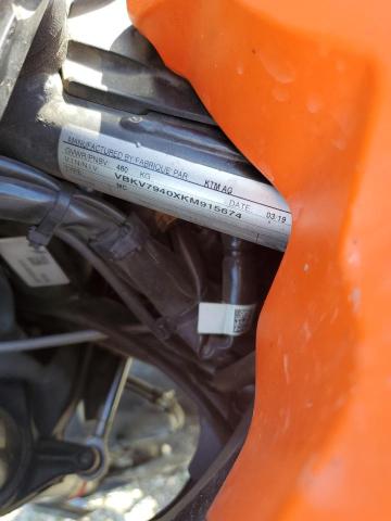 2019 KTM 1290 SUPER - VBKV7940XKM915674