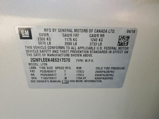 2014 Chevrolet Equinox - Image 13