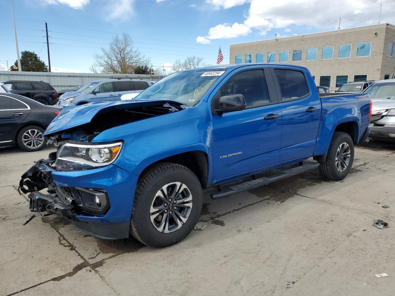 2021 Chevrolet Colorado Z71 vin: 1GCGTDEN3M1130369