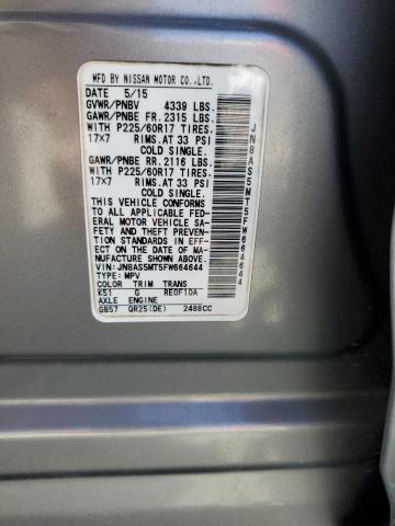 2015 NISSAN ROGUE SELE - JN8AS5MT5FW664644