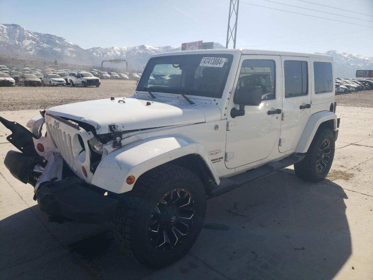 1C4BJWEG1DL561116 2013 Jeep Wrangler Unlimited Sahara