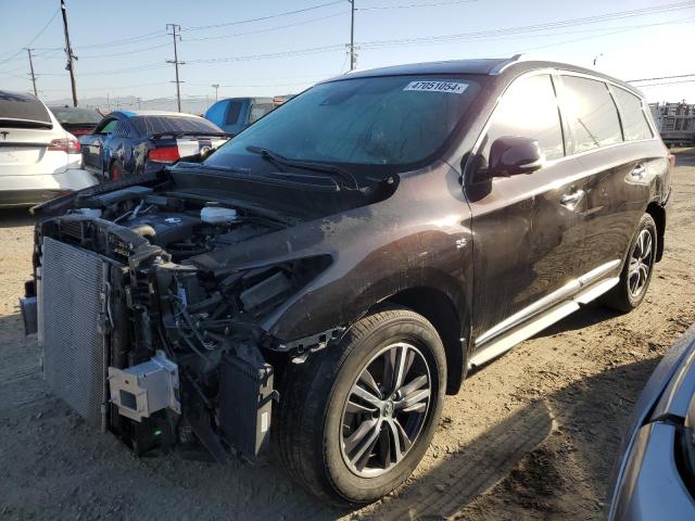 Lot #2406740965 2019 INFINITI QX60 LUXE salvage car