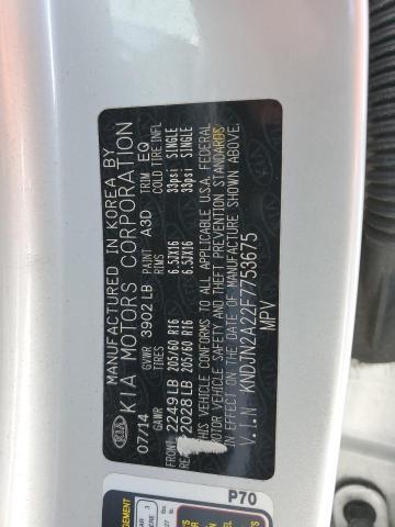 2015 KIA SOUL - KNDJN2A22F7753675