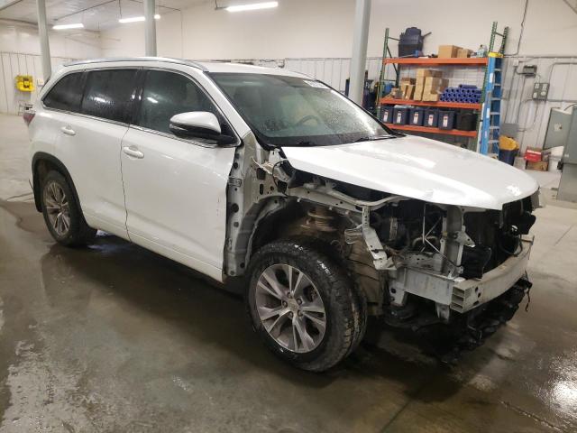 VIN 5TDJKRFHXES050750 2014 Toyota Highlander, Xle no.4