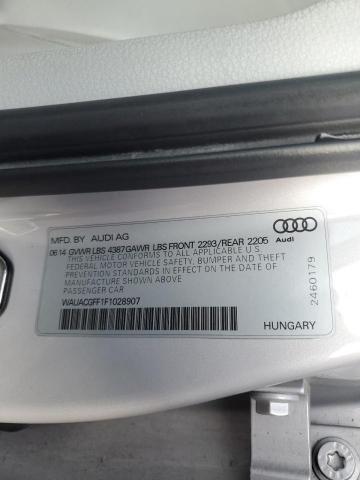 2015 Audi A3 Premium VIN: WAUACGFF1F1028907 Lot: 45998594