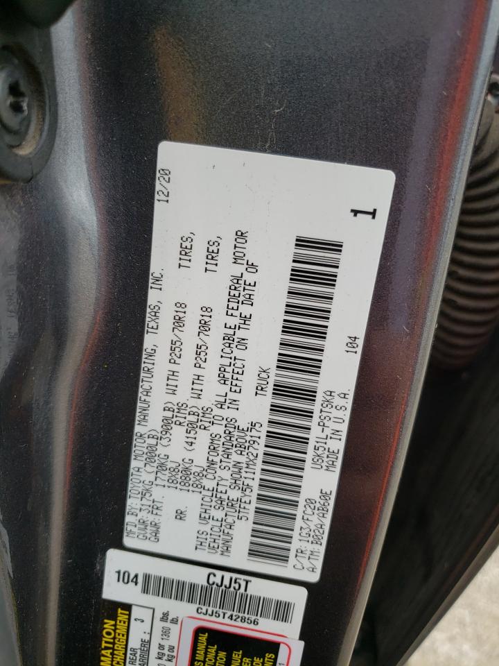 5TFEY5F11MX279175 2021 Toyota Tundra Crewmax Sr5