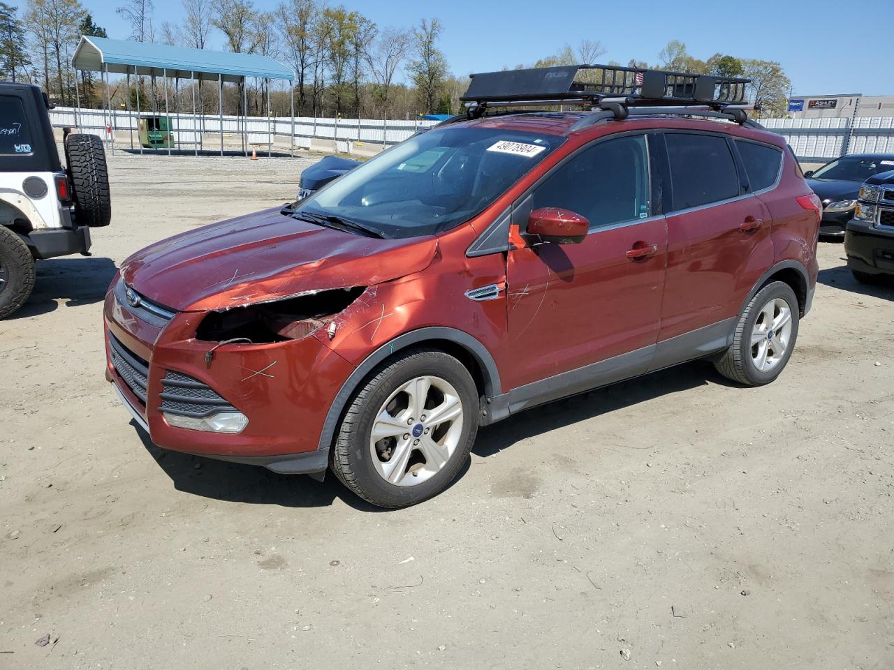 2014 Ford Escape Se vin: 1FMCU0GX7EUB09104