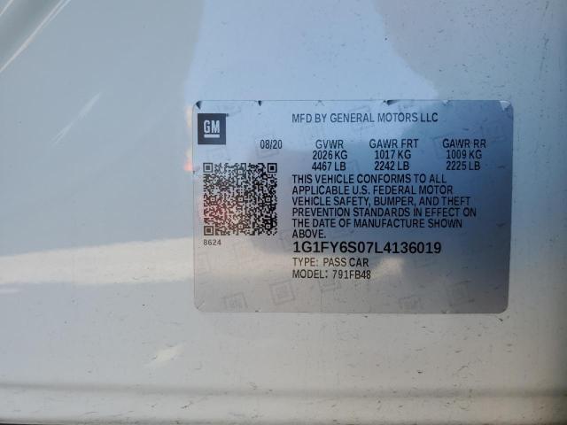 1G1FY6S07L4136019 Chevrolet Bolt EV LT 12