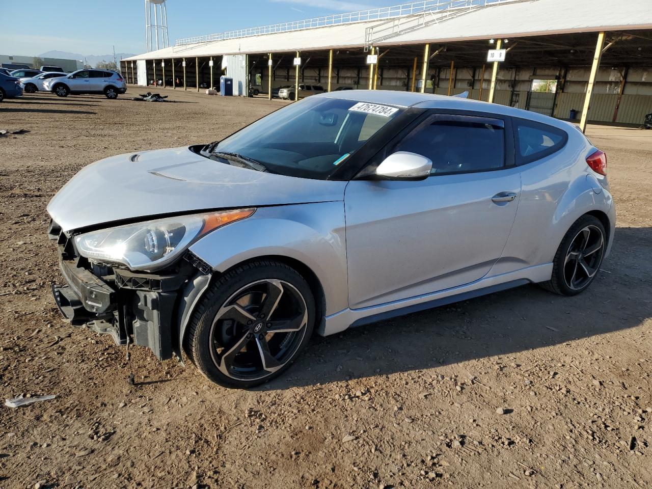 KMHTC6AE6DU135348 2013 Hyundai Veloster Turbo