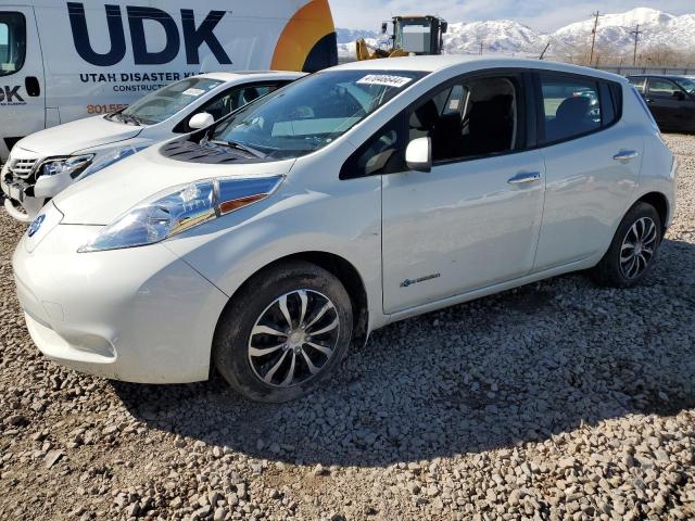 Lot #2453122606 2017 NISSAN LEAF S salvage car