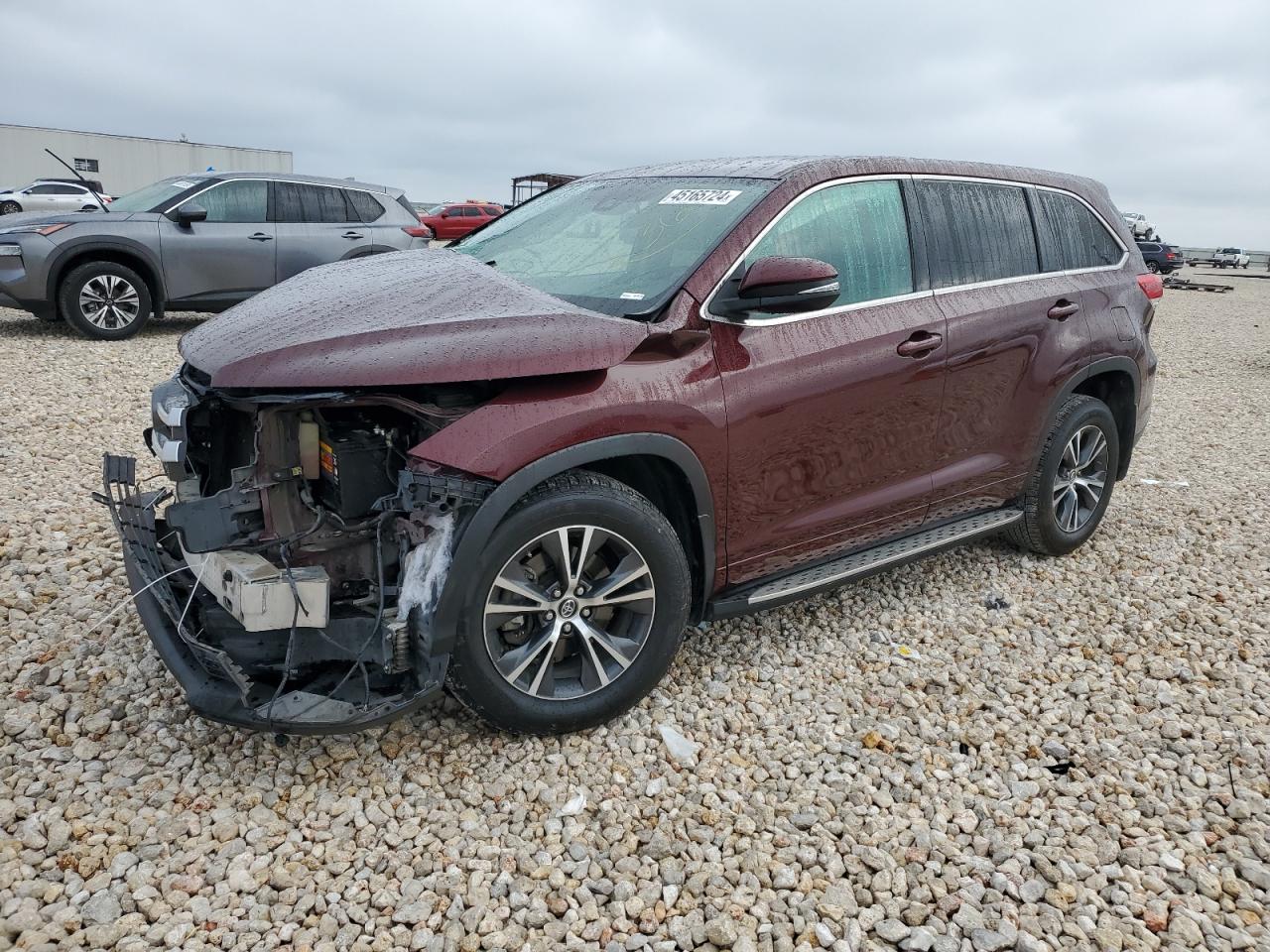 2017 Toyota Highlander Le vin: 5TDZZRFH6HS193682