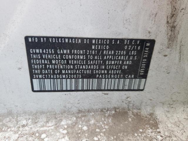 2016 VOLKSWAGEN GOLF SPORT - 3VWC17AU9GM520075